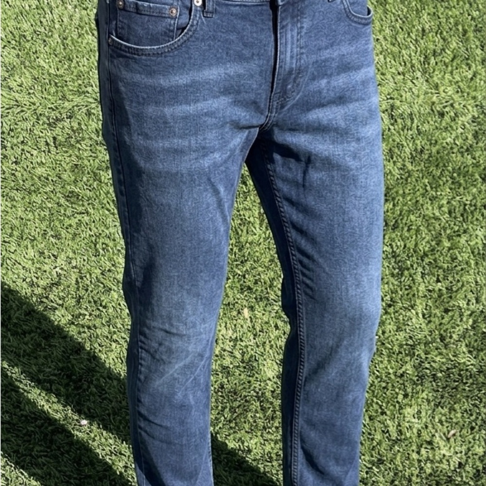 Levi's Men's Slim Straight Dark Blue Jeans